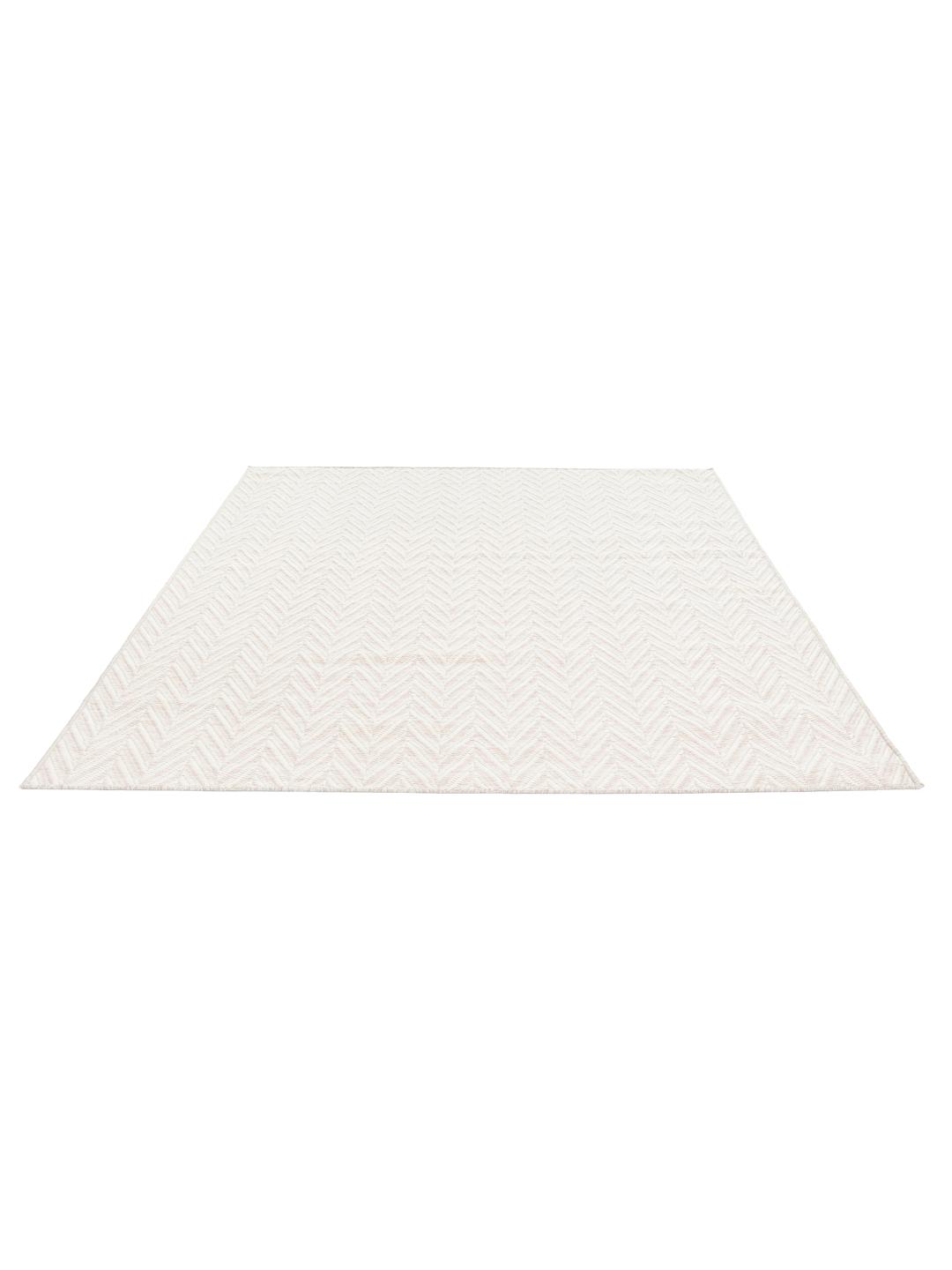 Amalfi - Light beige / White - 200 x 300 cm