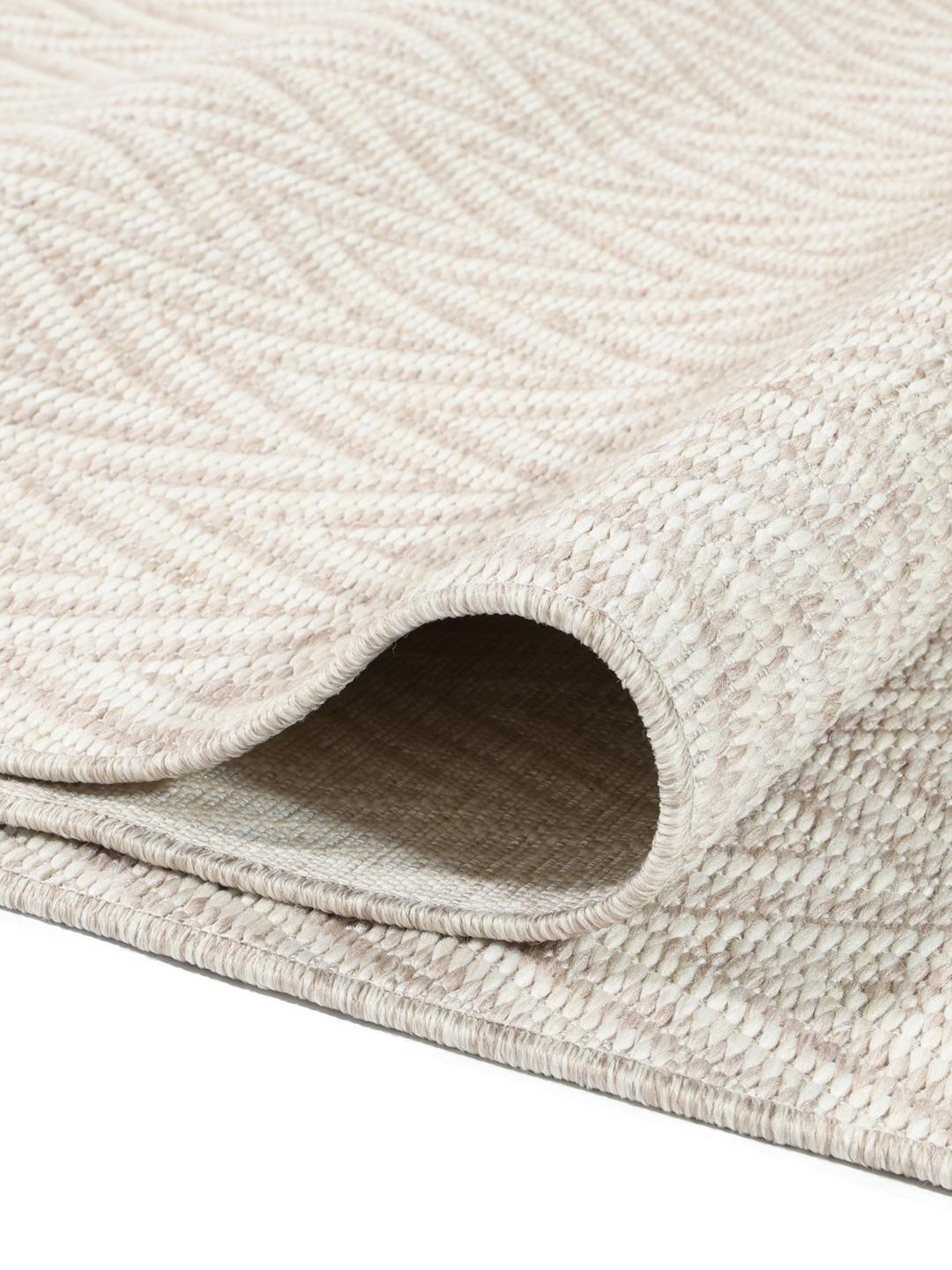 Amalfi - Light beige / White - 200 x 300 cm