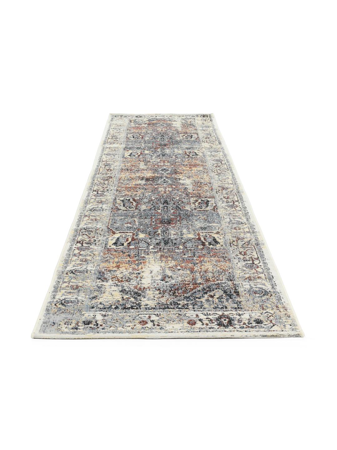 loper tapijt in het blauw