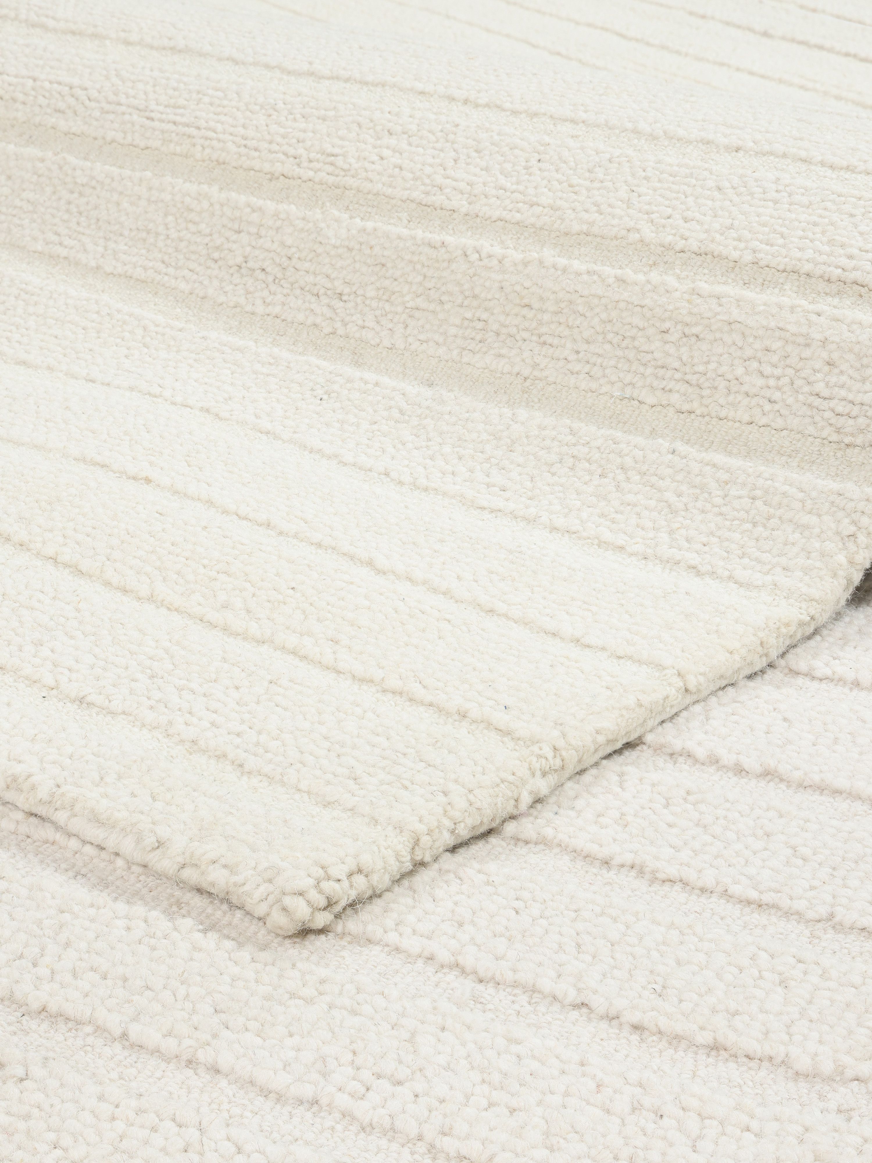 Rugvista core - Ribbone - ホワイト 160 x 230 cm ウール 絨毯