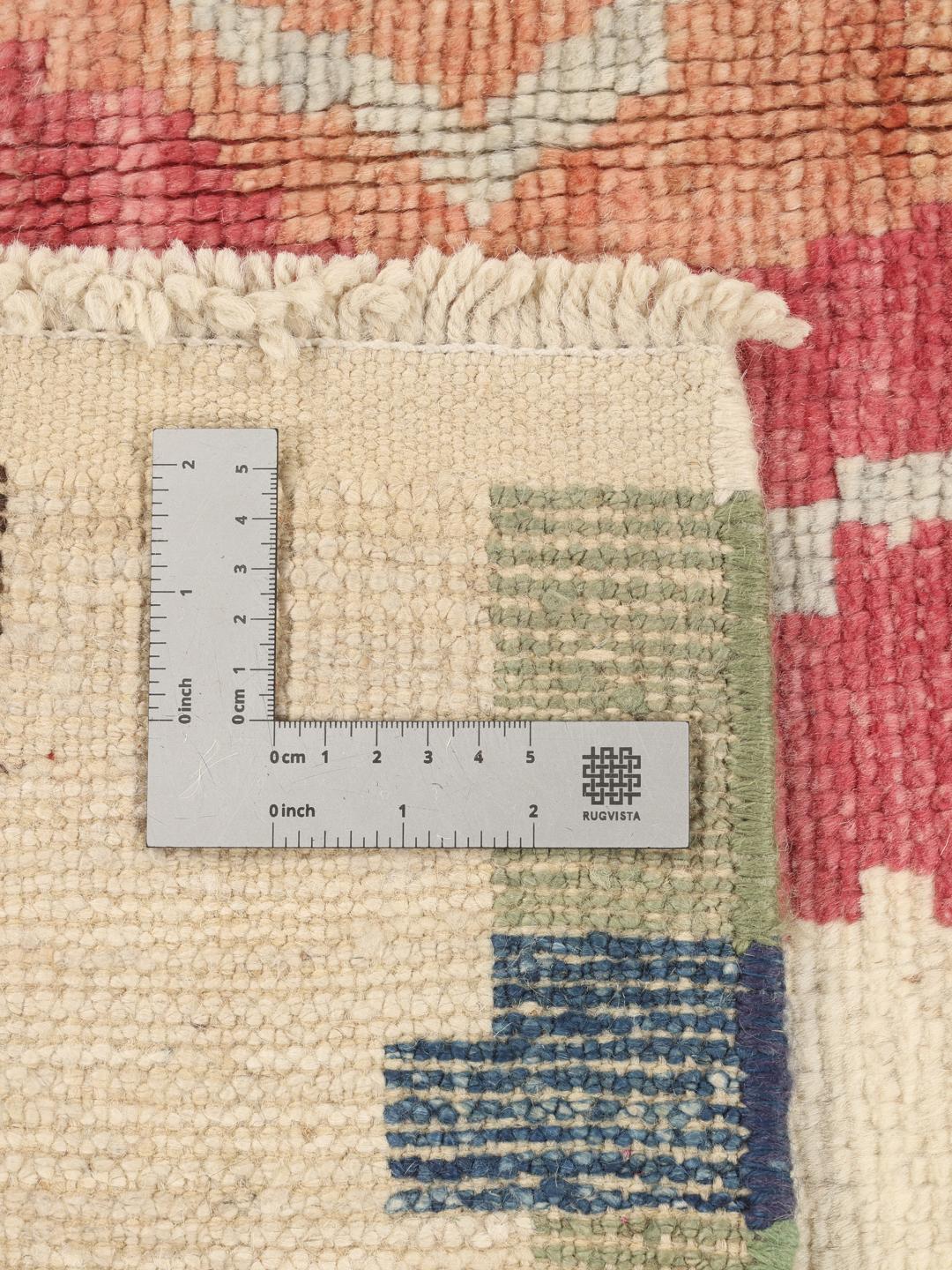 Håndknyttet multicolor berbertæppe fra Afghanistan
