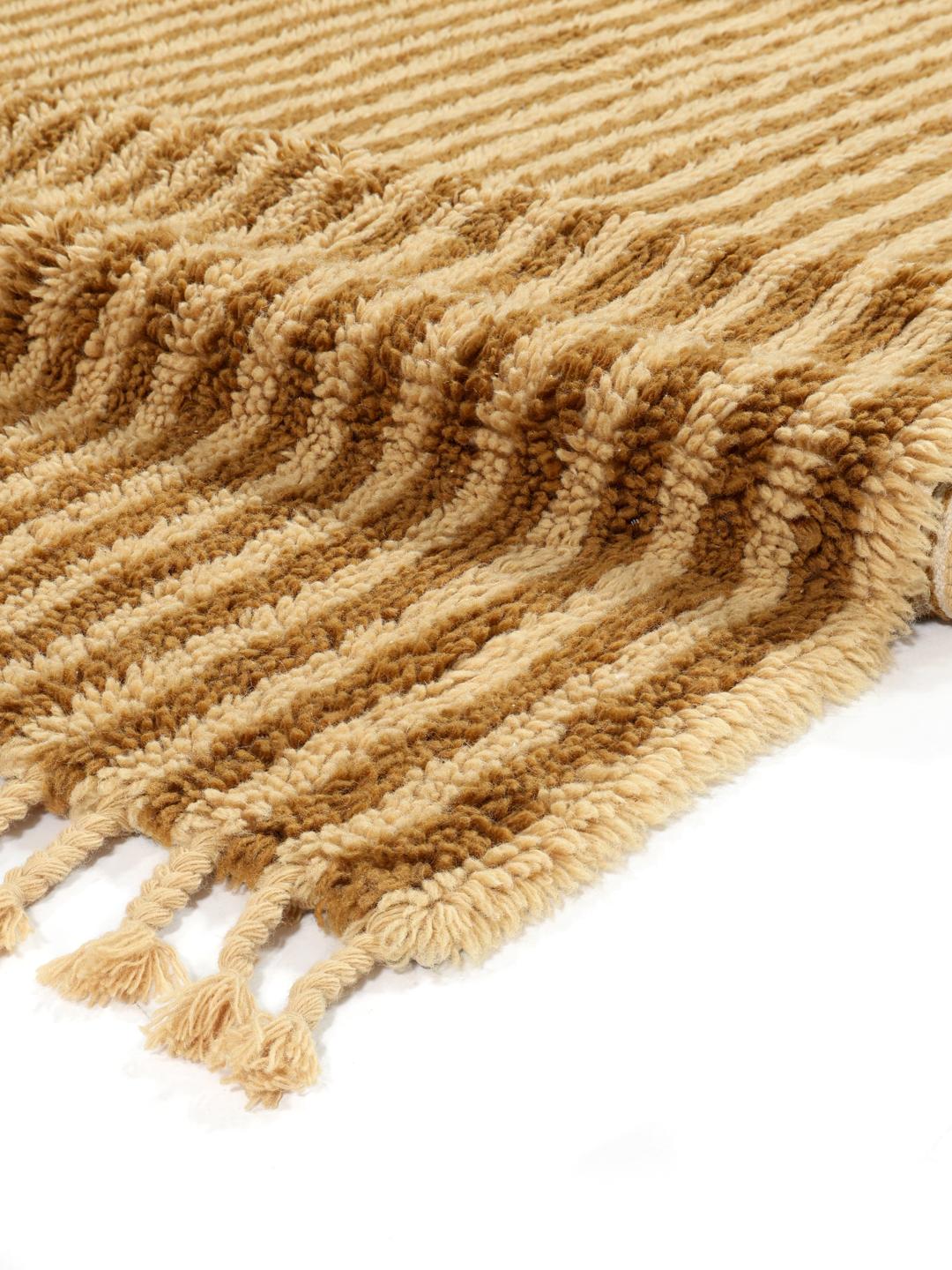 Rugvista core - Ecco - Mustard Yellow / Yellow 250 x 350 cm Wool Rug ...