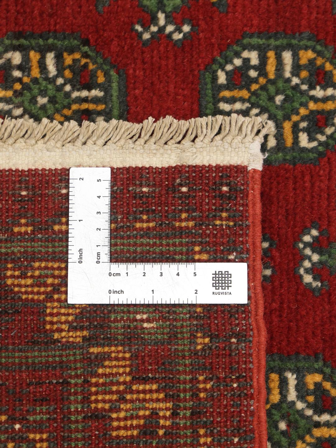 Afghan Fine tæppe fra Afghanistan i rød