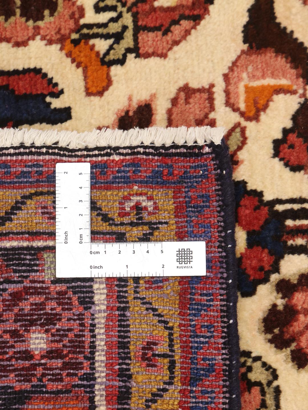 Tapis Lillian noué main du Moyen-Orient en multicolore