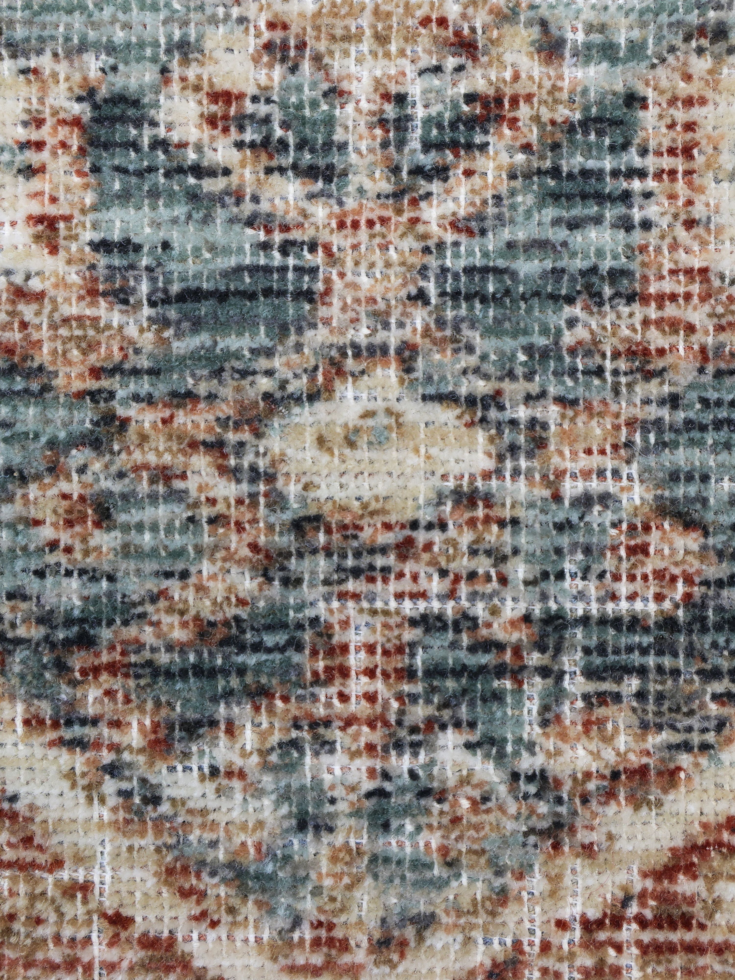 Rugvista core - Iramis - ラストレッド / グリーン 160 x 230