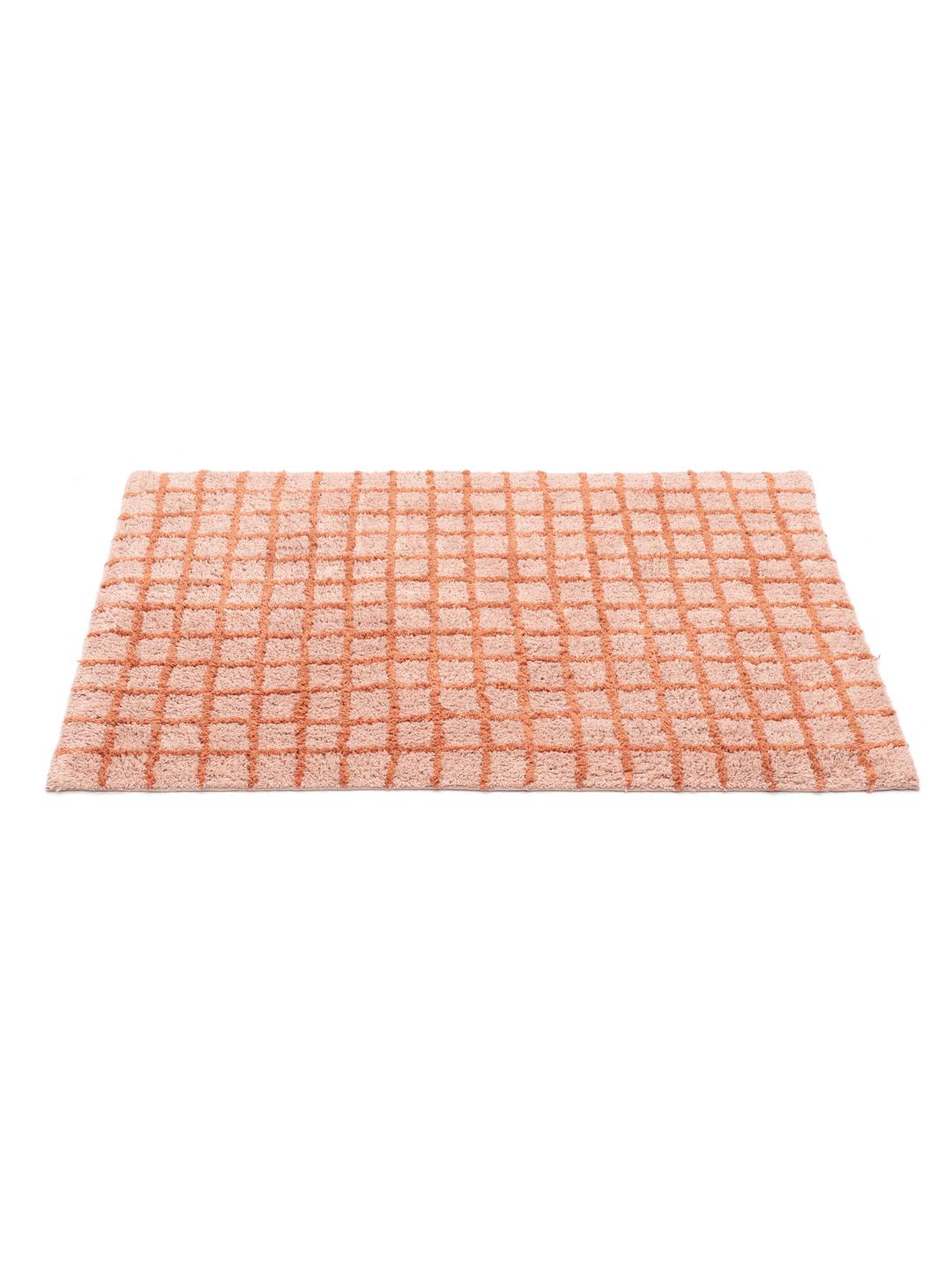 Tapis de bain rose