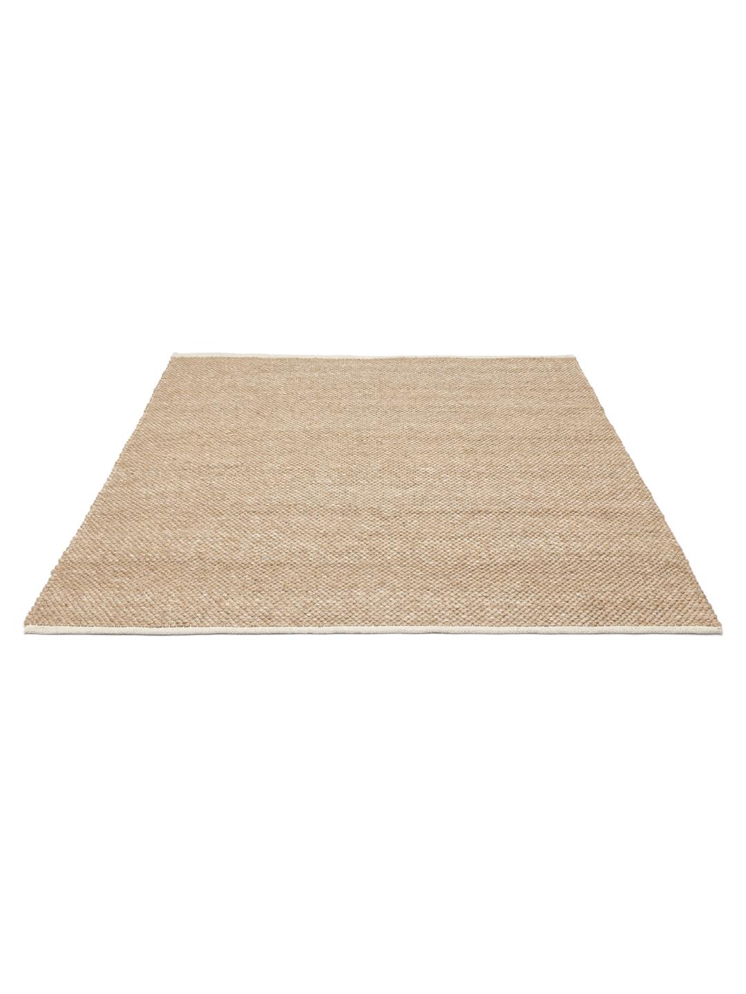 Umea Light Brown Square Rug - Rugvista