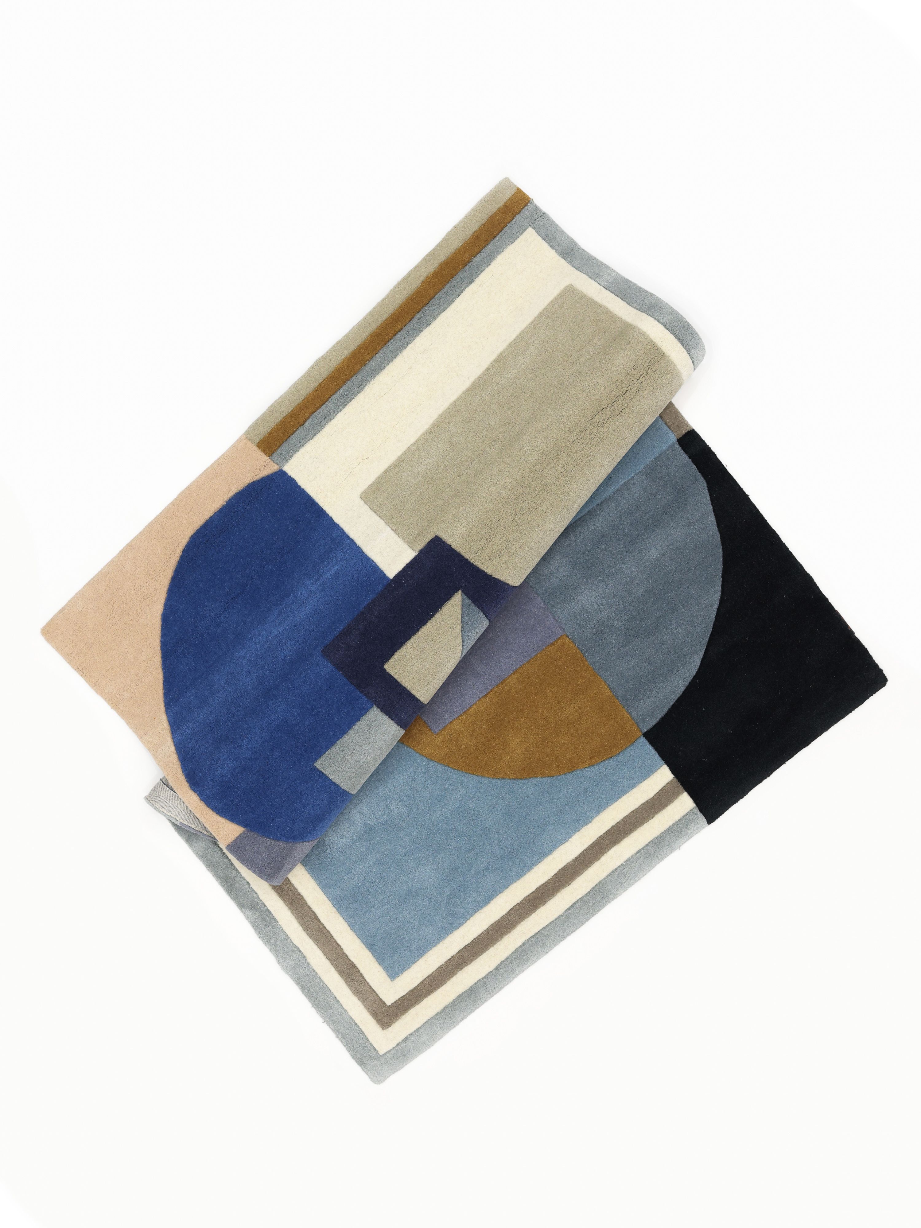 Rugvista premium - Arty - Blue 160 x 230 cm Wool Rug - Rugvista