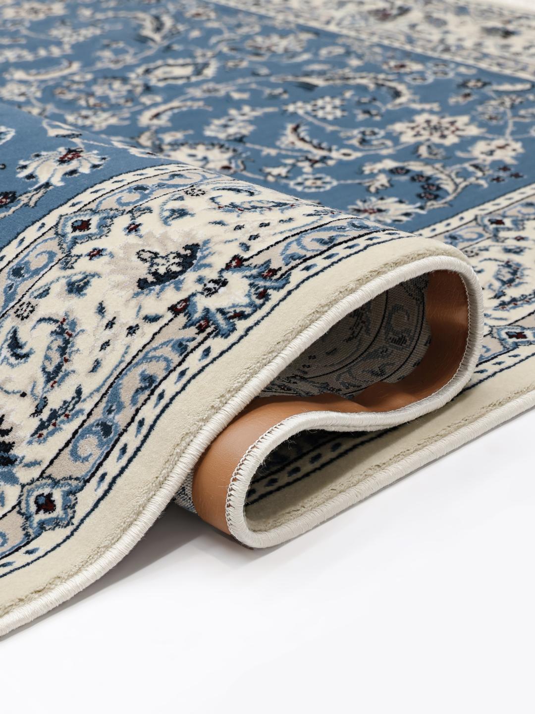 core - Nain Florentine - Lichtblauw, Rond 150 cm Vloerkleed core - Nain Florentine - Lichtblauw, Rond 150 cm Vloerkleed