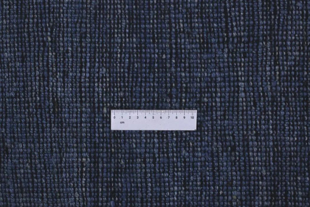 Tapis Gabbeh Modern noué à la main originaire d'Afghanistan en bleu
