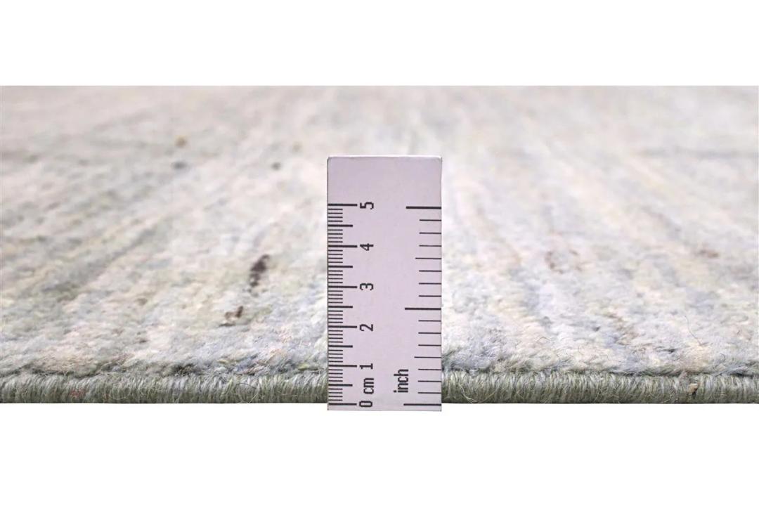 Tapis Gabbeh Modern noué à la main, originaire d'Afghanistan, en gris