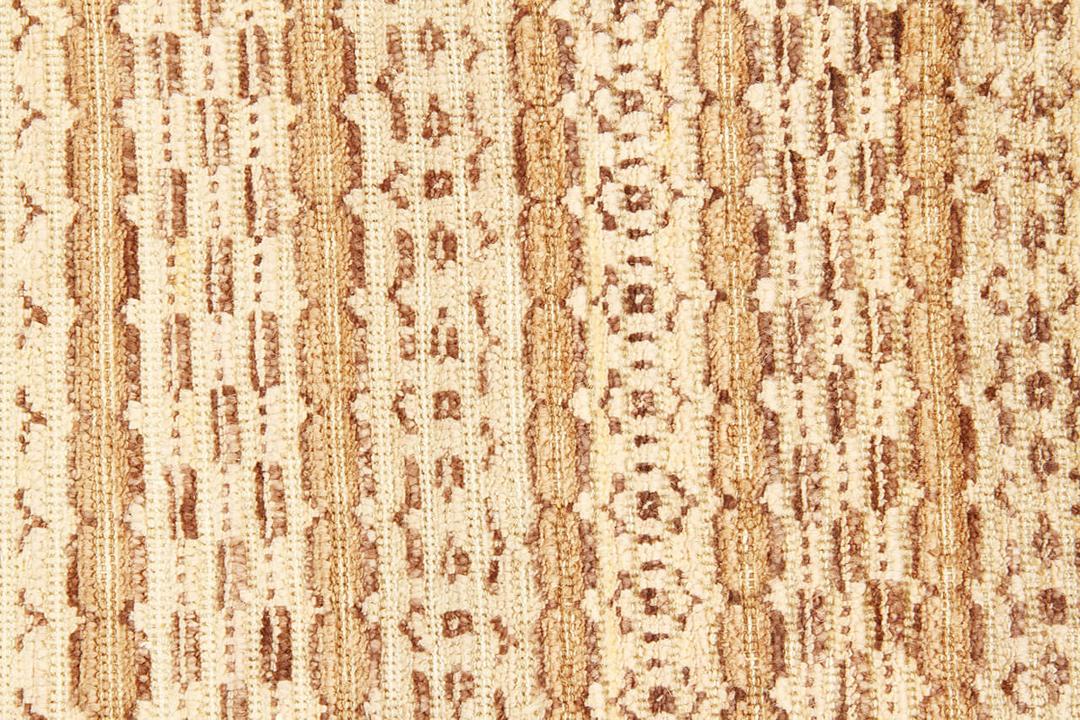 Handgeknoopt Gabbeh Modern tapijt uit Afghanistan in beige tinten