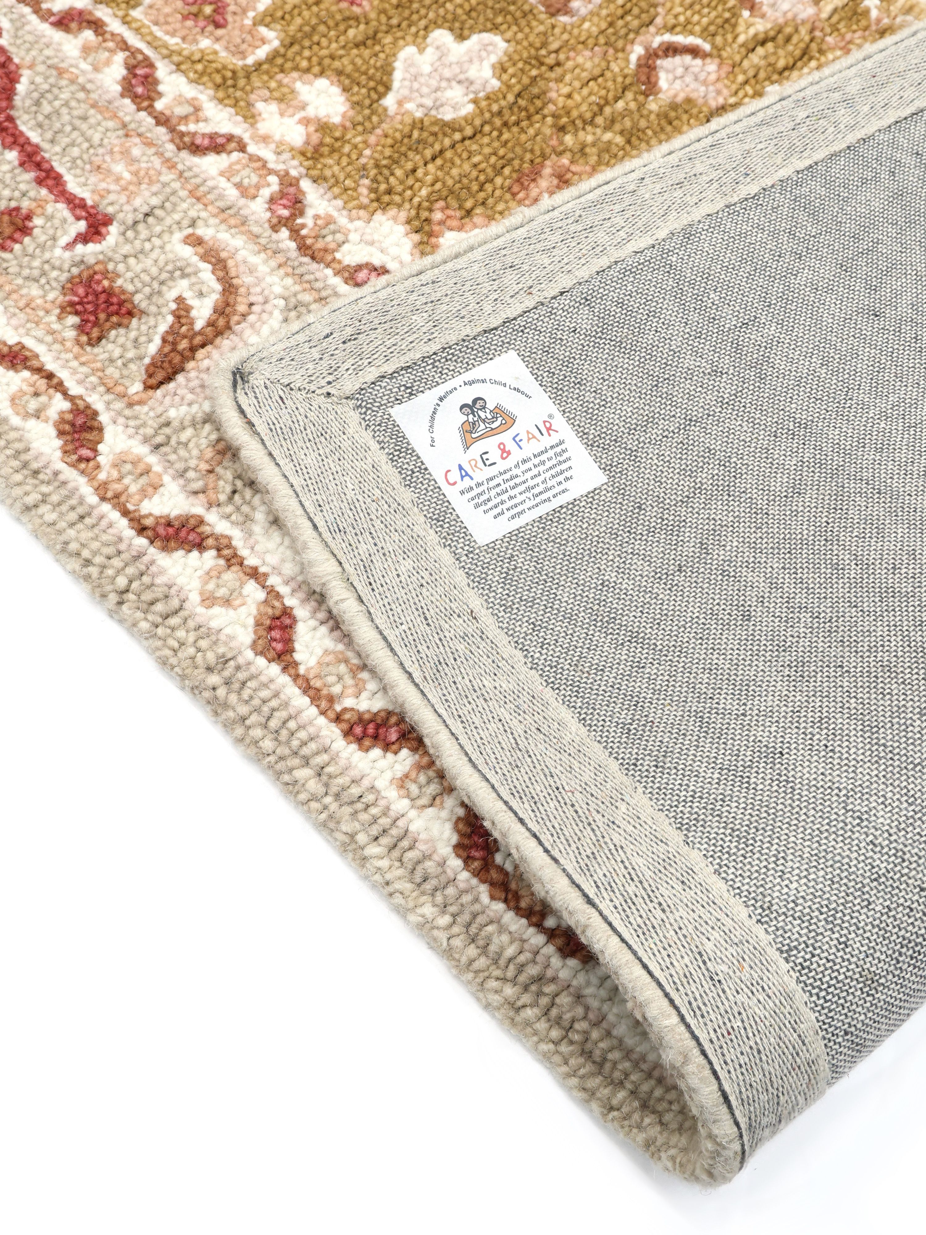 Rugvista premium - Zaria - ライトピンク / マスタード 200 x 300 cm