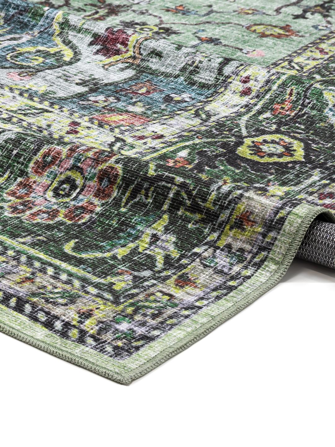 Georgia Oriental Green Rug - Rugvista