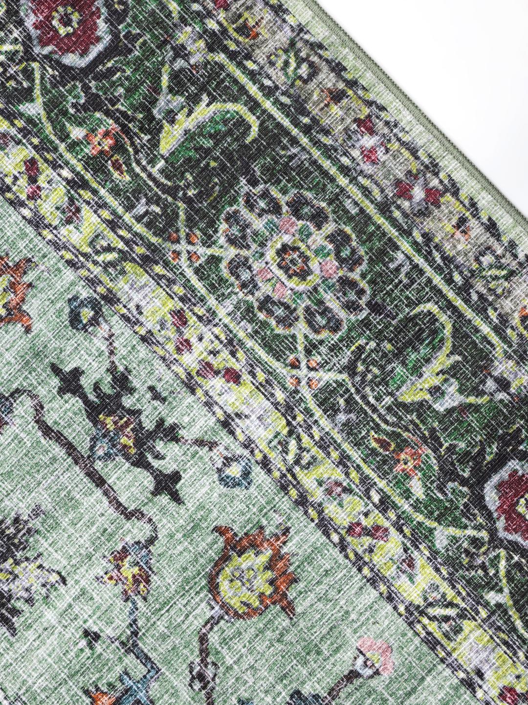 Georgia Oriental Green Rug - Rugvista