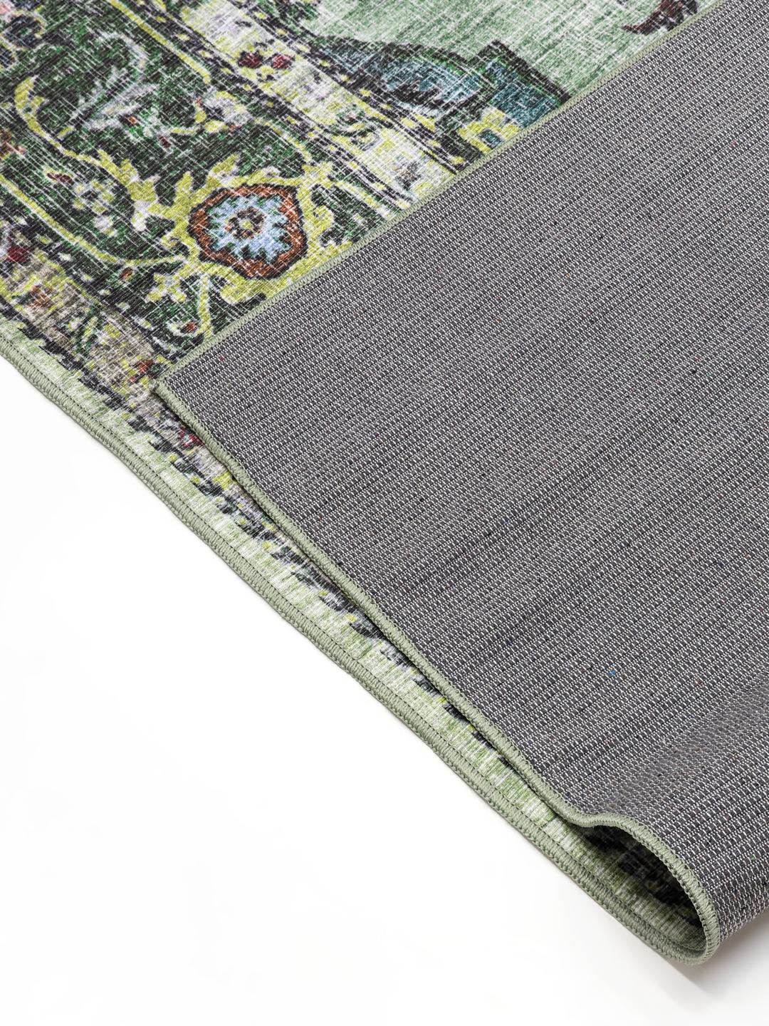 Georgia Oriental Green Rug - Rugvista