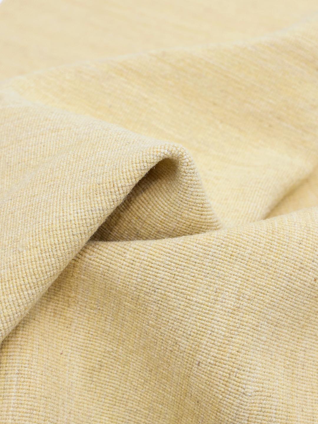Handloom flat Gult teppe - Rugvista