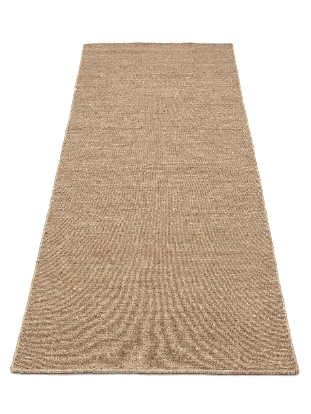 Handloom Flat brun løber - Rugvista