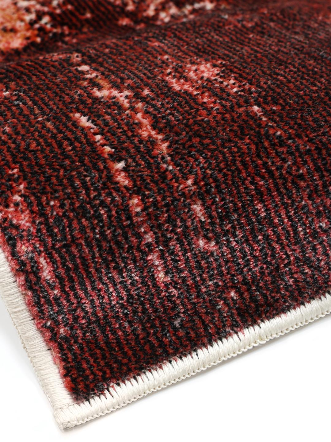 Multicolor loper tapijt met abstracte patronen