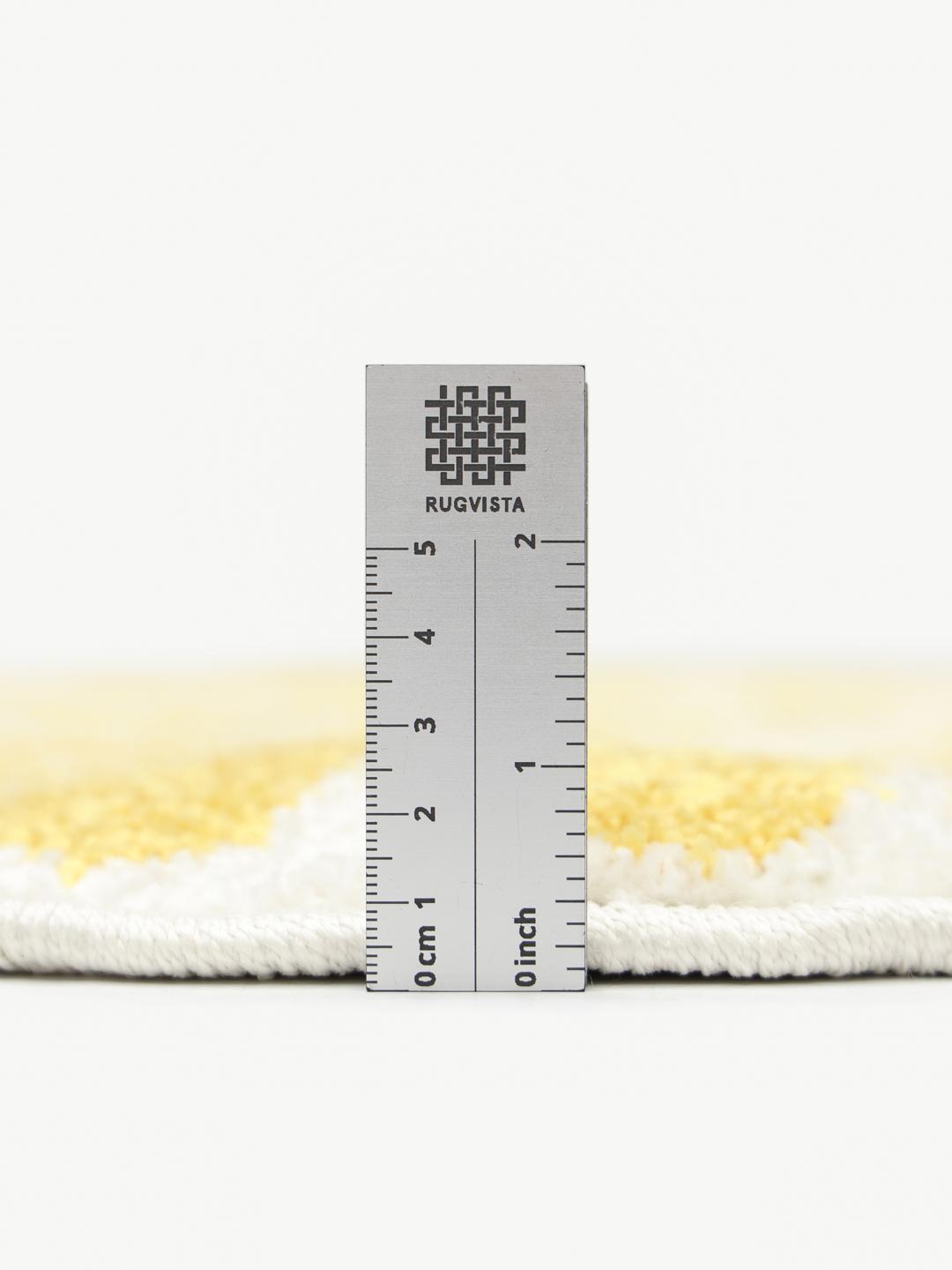 Rugvista essential - Passionata - Yellow / White 250 x 350 cm Rug ...