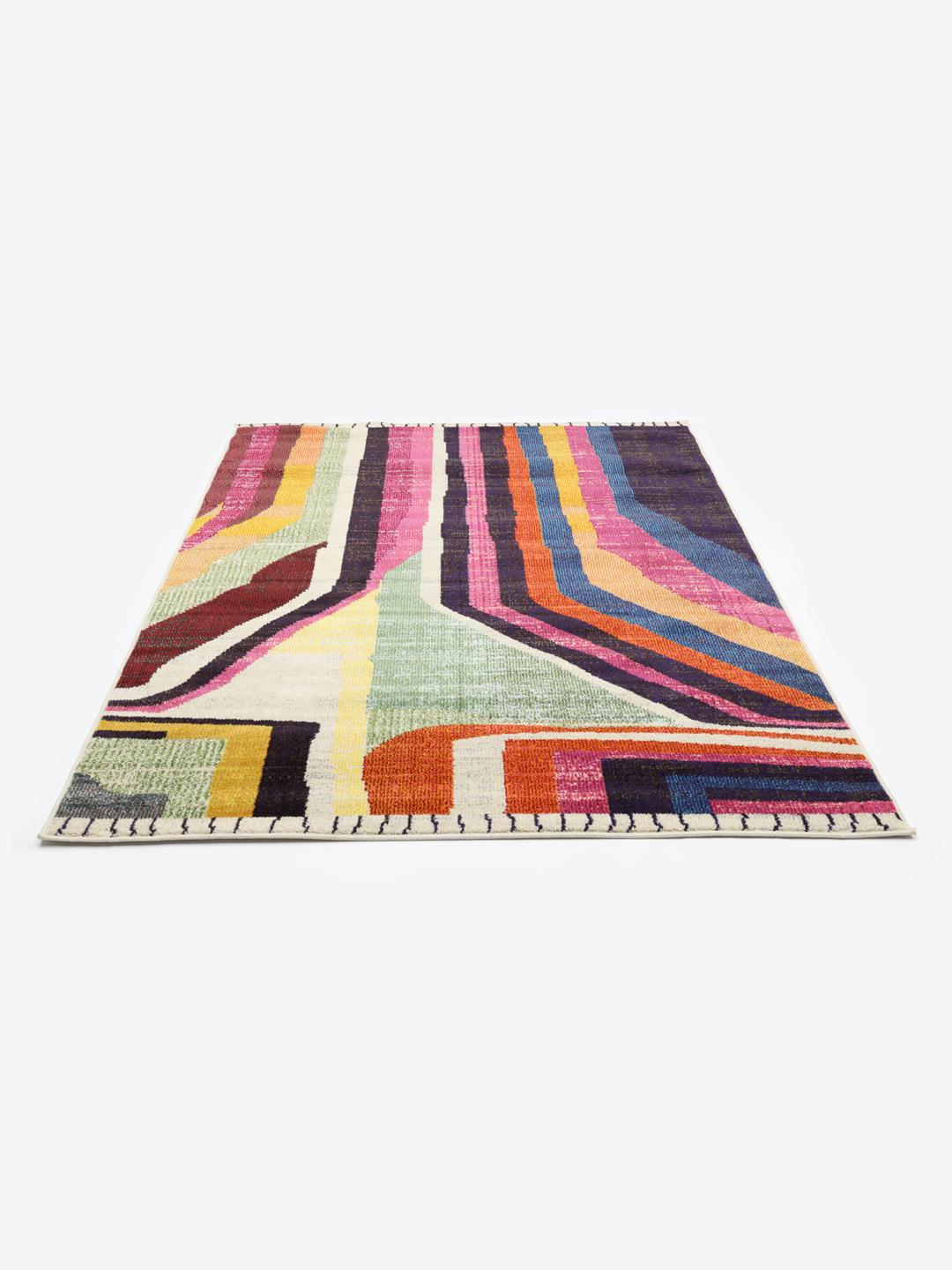 Tapis multicolore