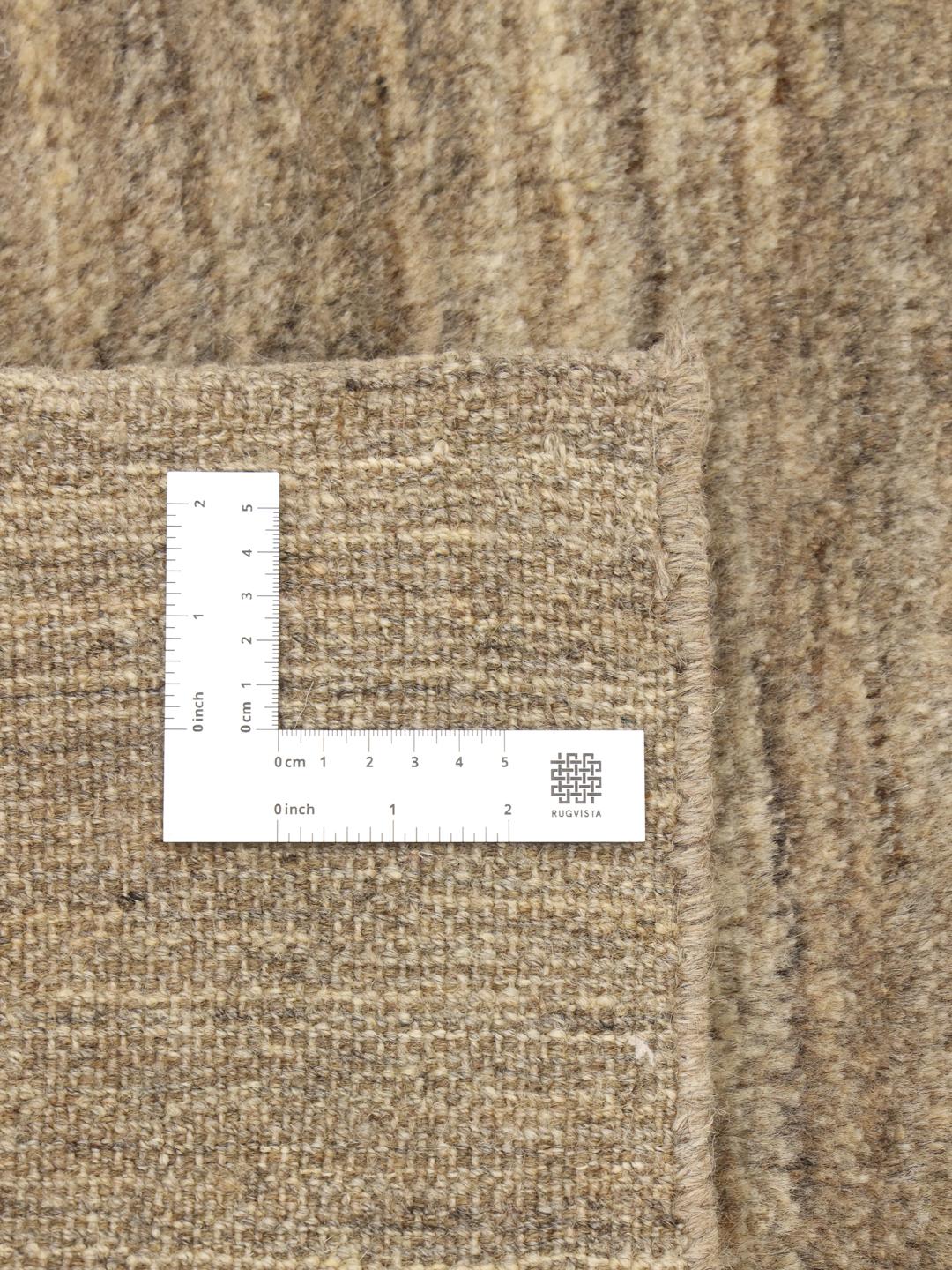 Handmade Gabbeh rug from the Middle East in beige tones