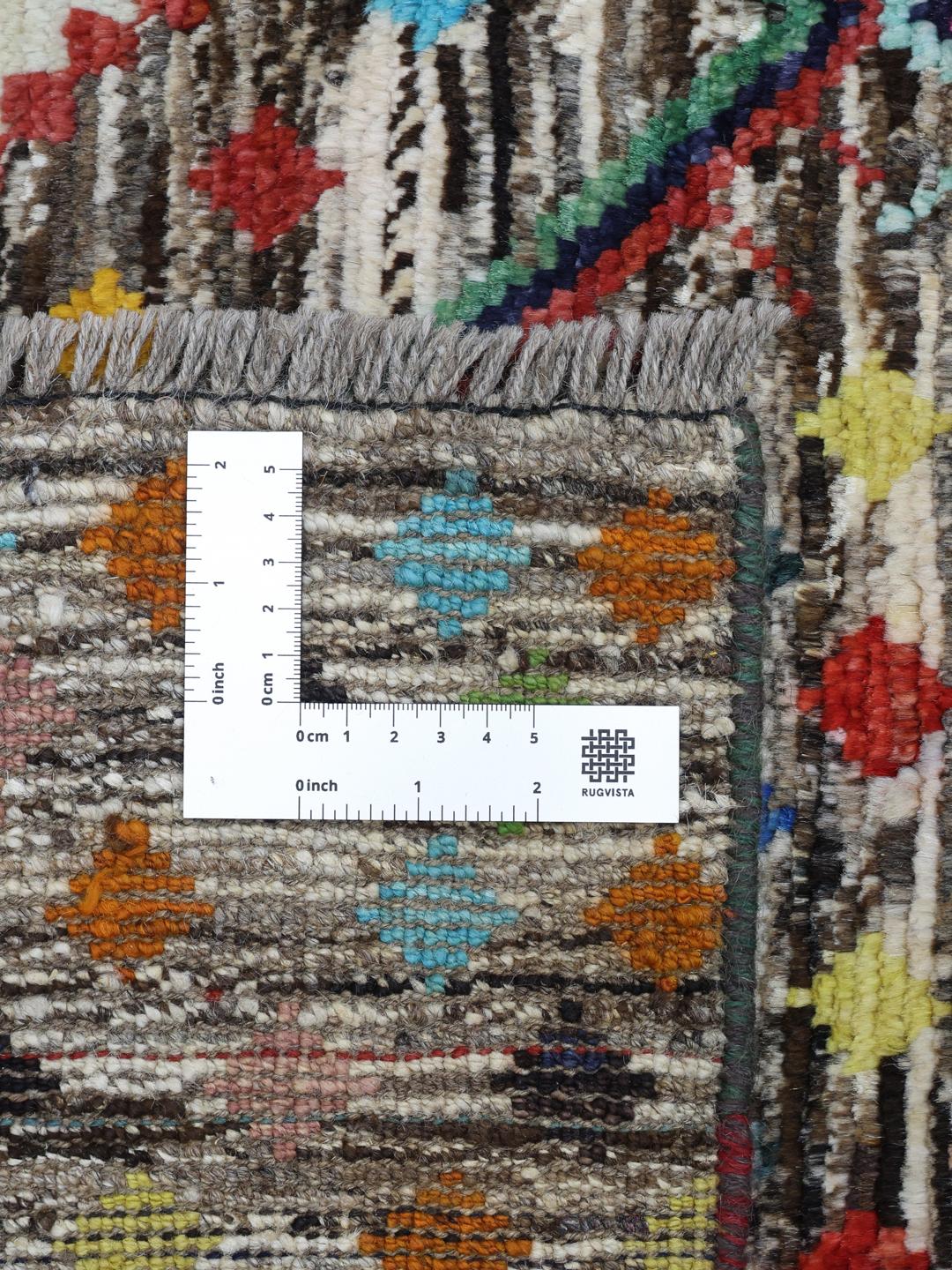 Met de hand geknoopt kleurrijk Berber-tapijt uit Afghanistan
