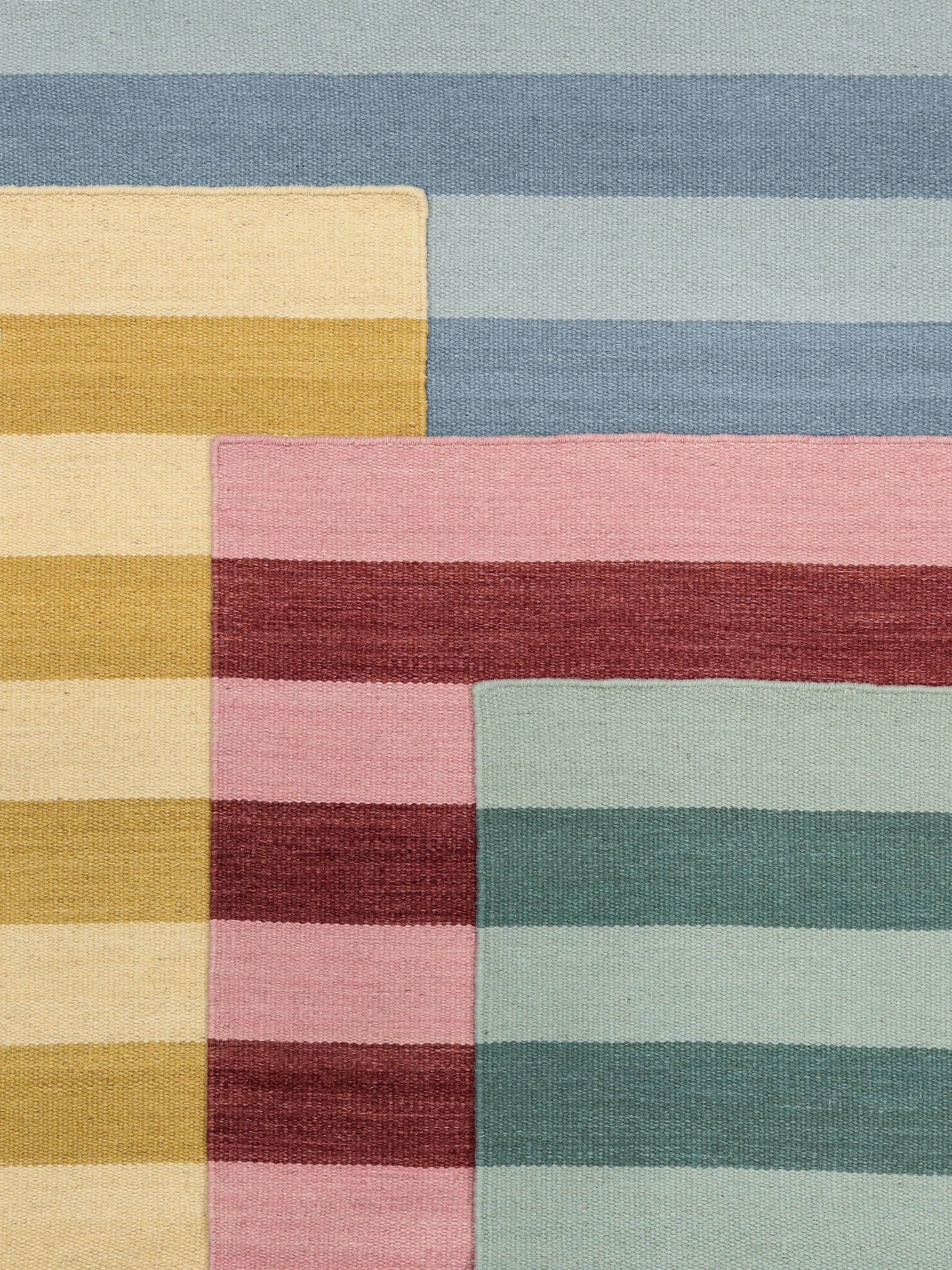 Rugvista premium - Classic Stripe - レッド / ピンク 200 x 300 cm