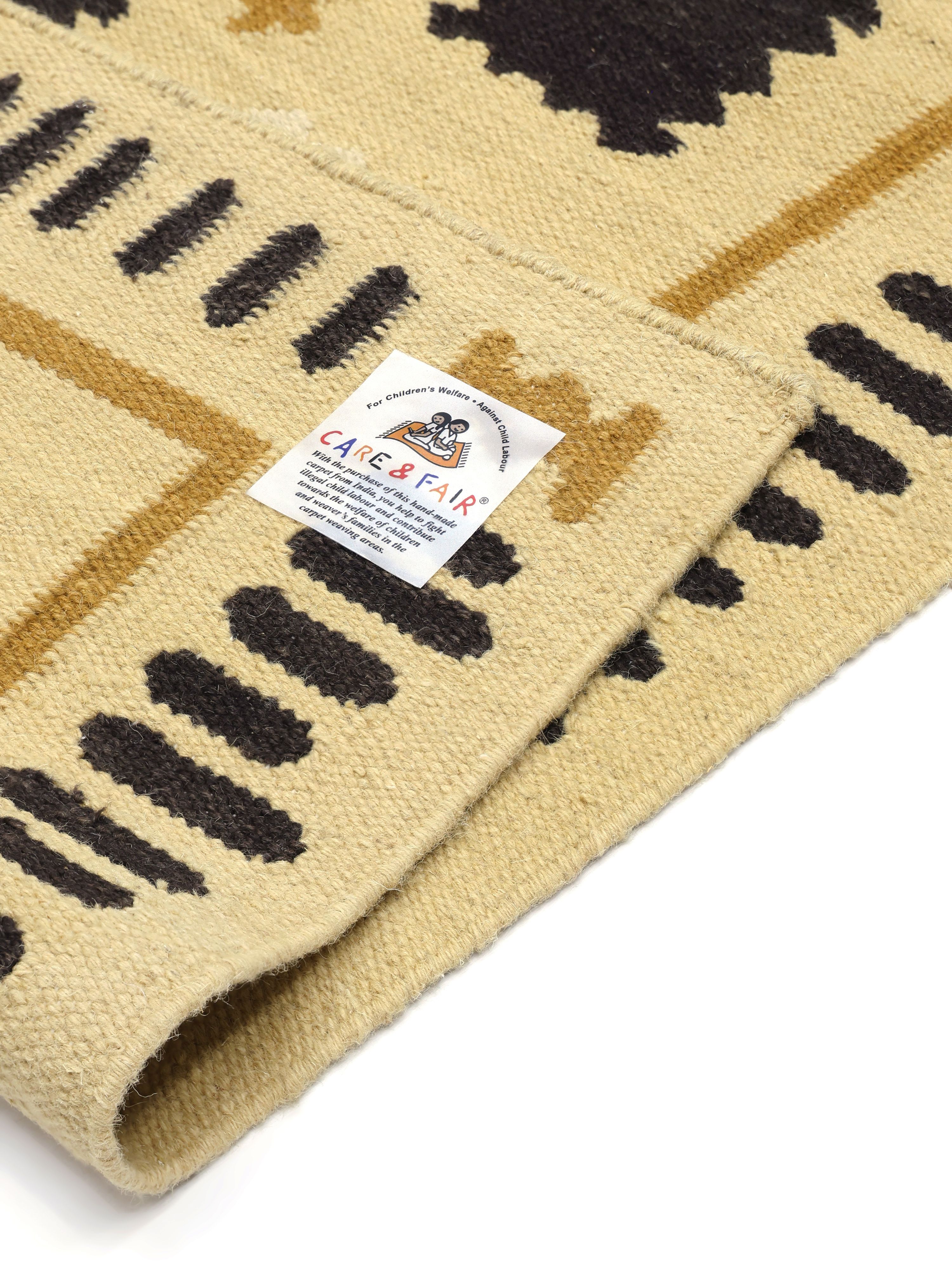 Rugvista core - Tove - イエロー 200 x 300 cm ウール 絨毯 - Rugvista