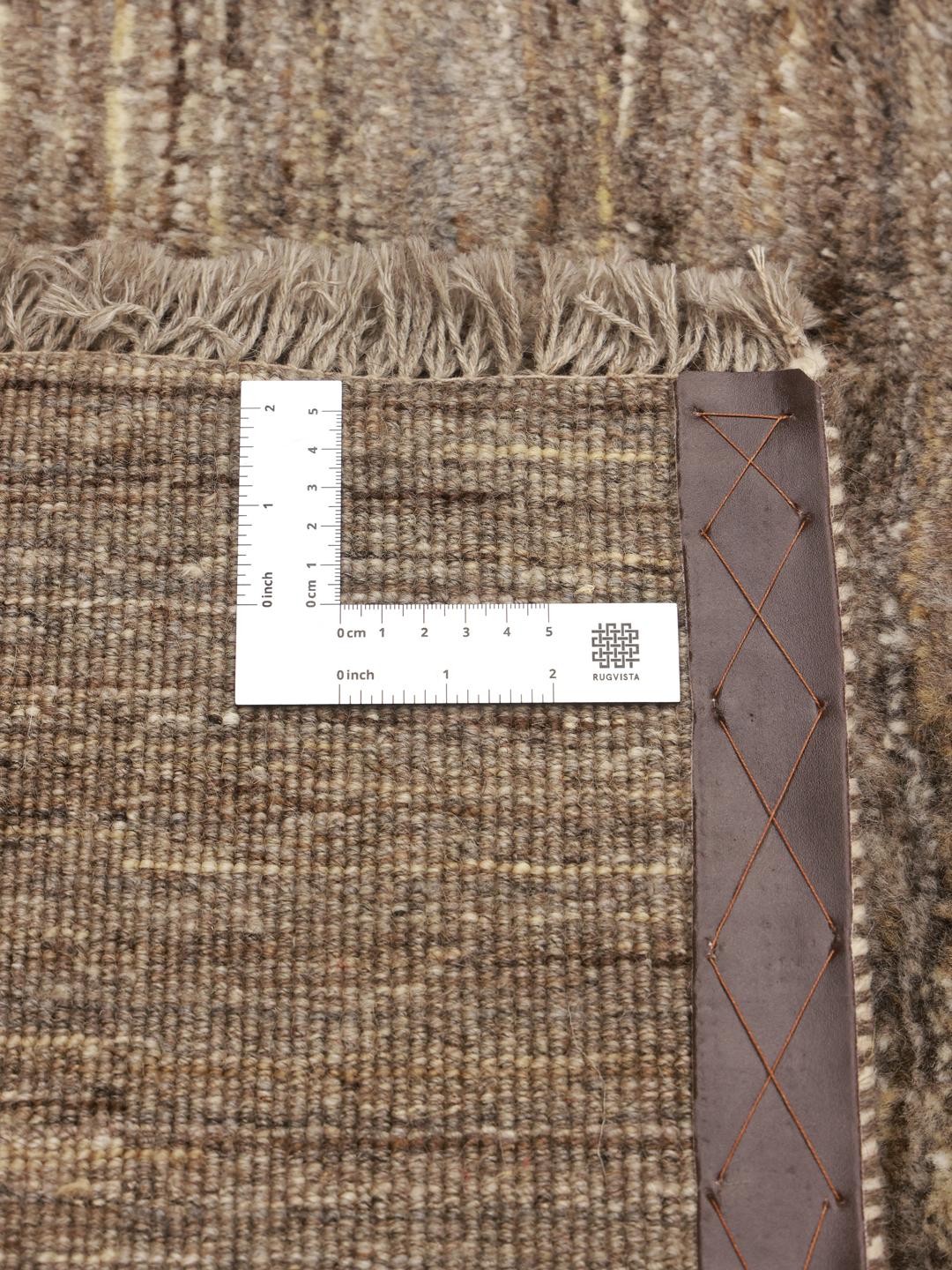 Handgeknoopt Gabbeh-tapijt uit het Midden-Oosten in beige tinten