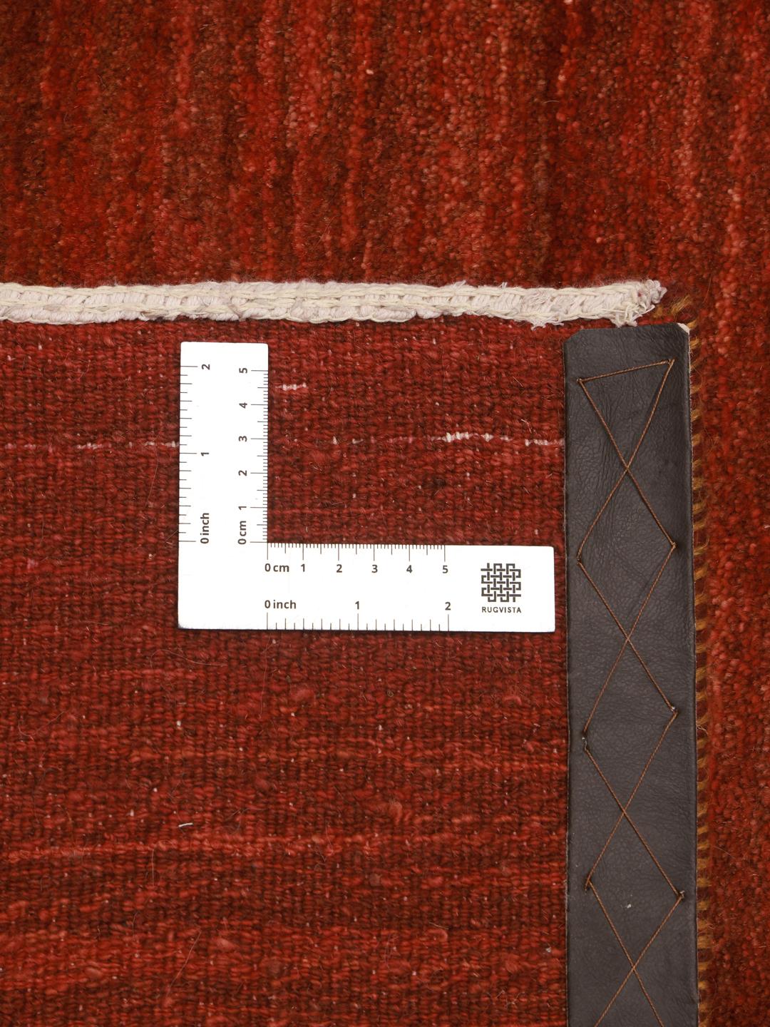 Handgeknoopt rood wollen Loribaft-tapijt uit het Midden-Oosten