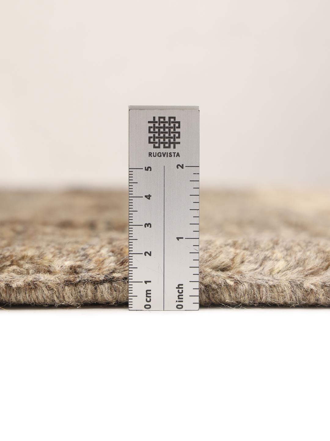 Handgeknoopt Marokkaans Berber kleed in neutrale beige tinten uit het Midden-Oosten
