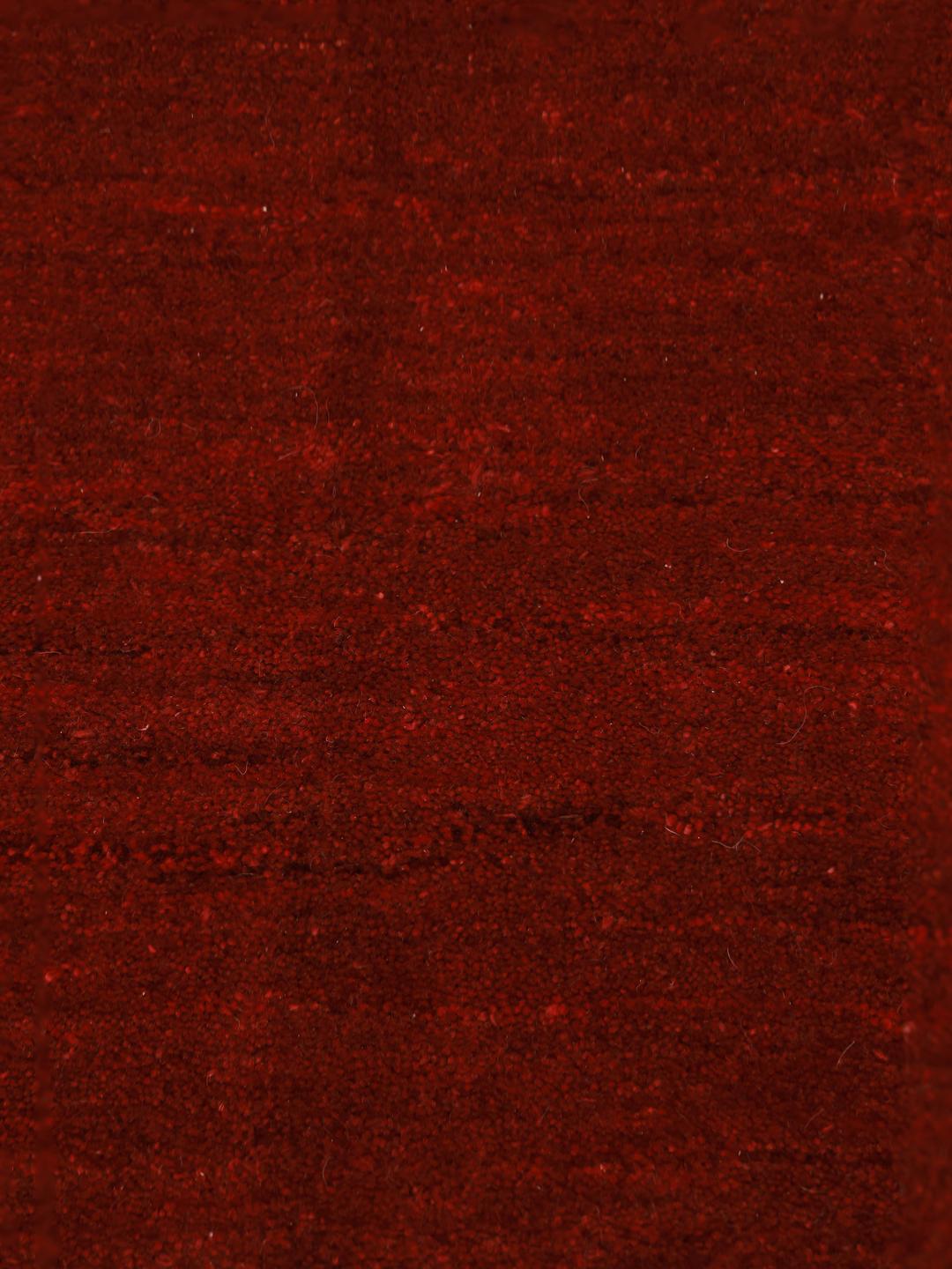Handgeknoopt rood Loribaft-tapijt uit het Midden-Oosten
