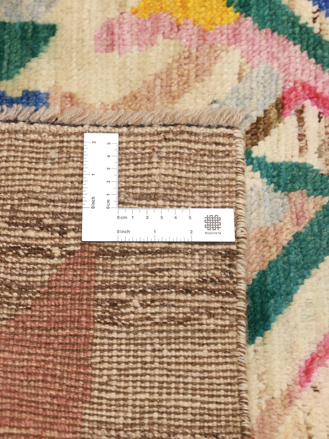 Håndknyttet multicolor Berber tæppe fra Afghanistan