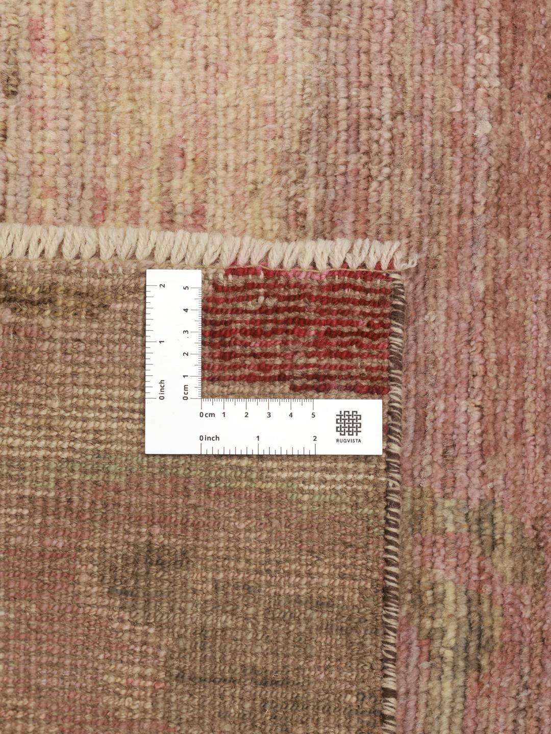 Handgeknoopte multicolor loper uit Afghanistan