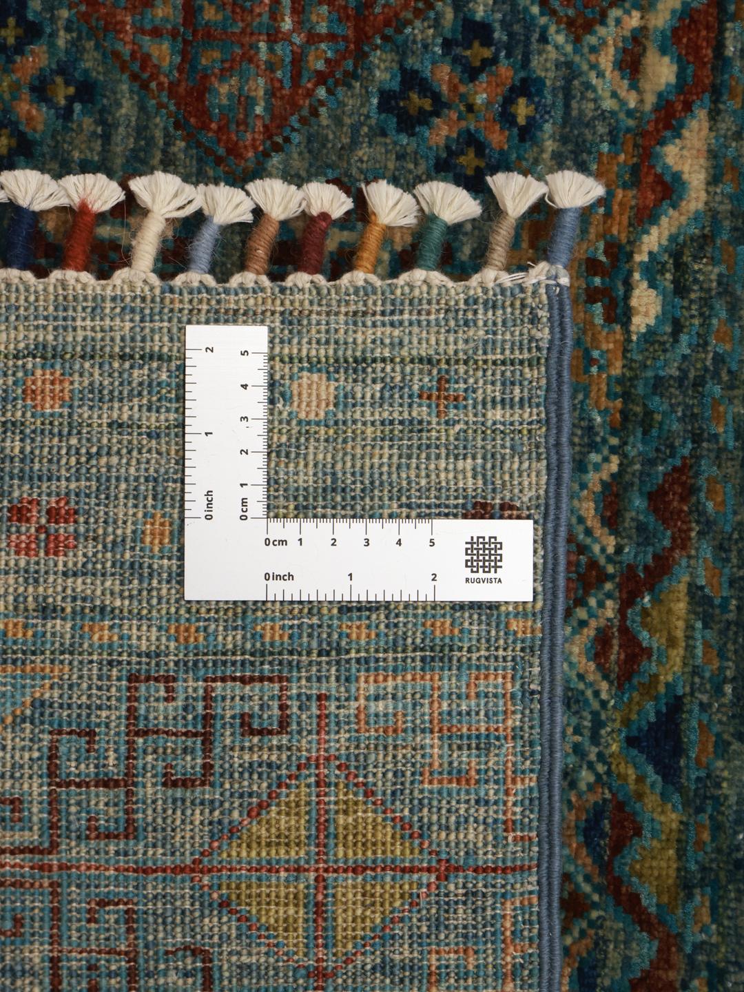 Runner rug from Afghanistan in blue
