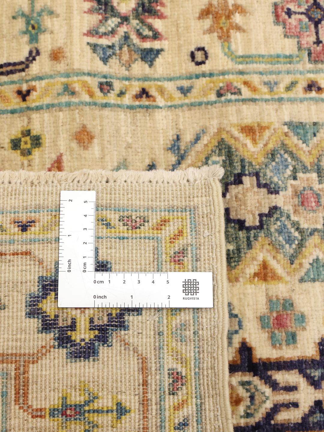 Kazak loper uit Afghanistan in beige