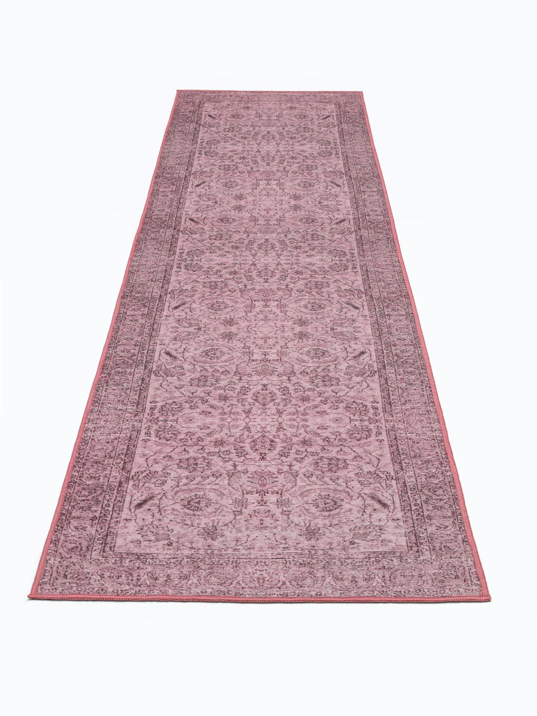 Loper tapijt in roze