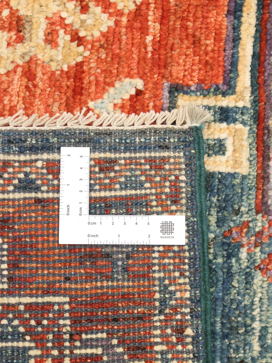 Kazak rug from Afghanistan in blue