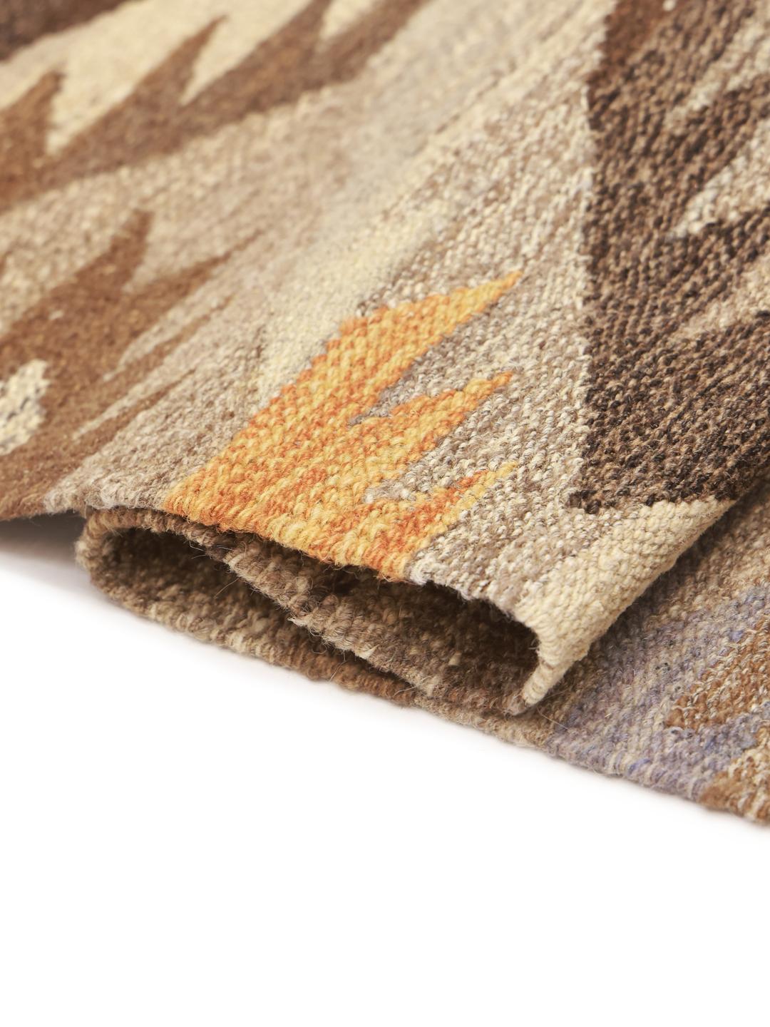 Runner rug from Afghanistan in brown