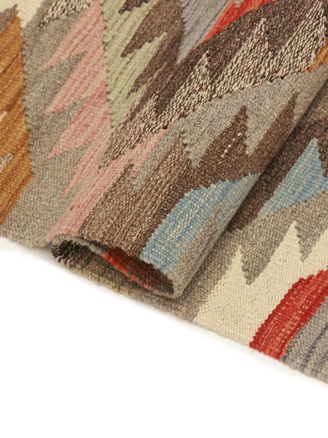 runner rug from Afghanistan in multicolour