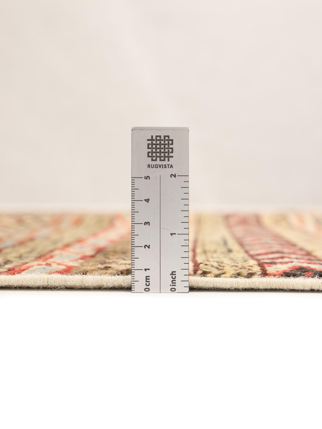 Tappeto Gabbeh Modern dall'Afghanistan in multicolore