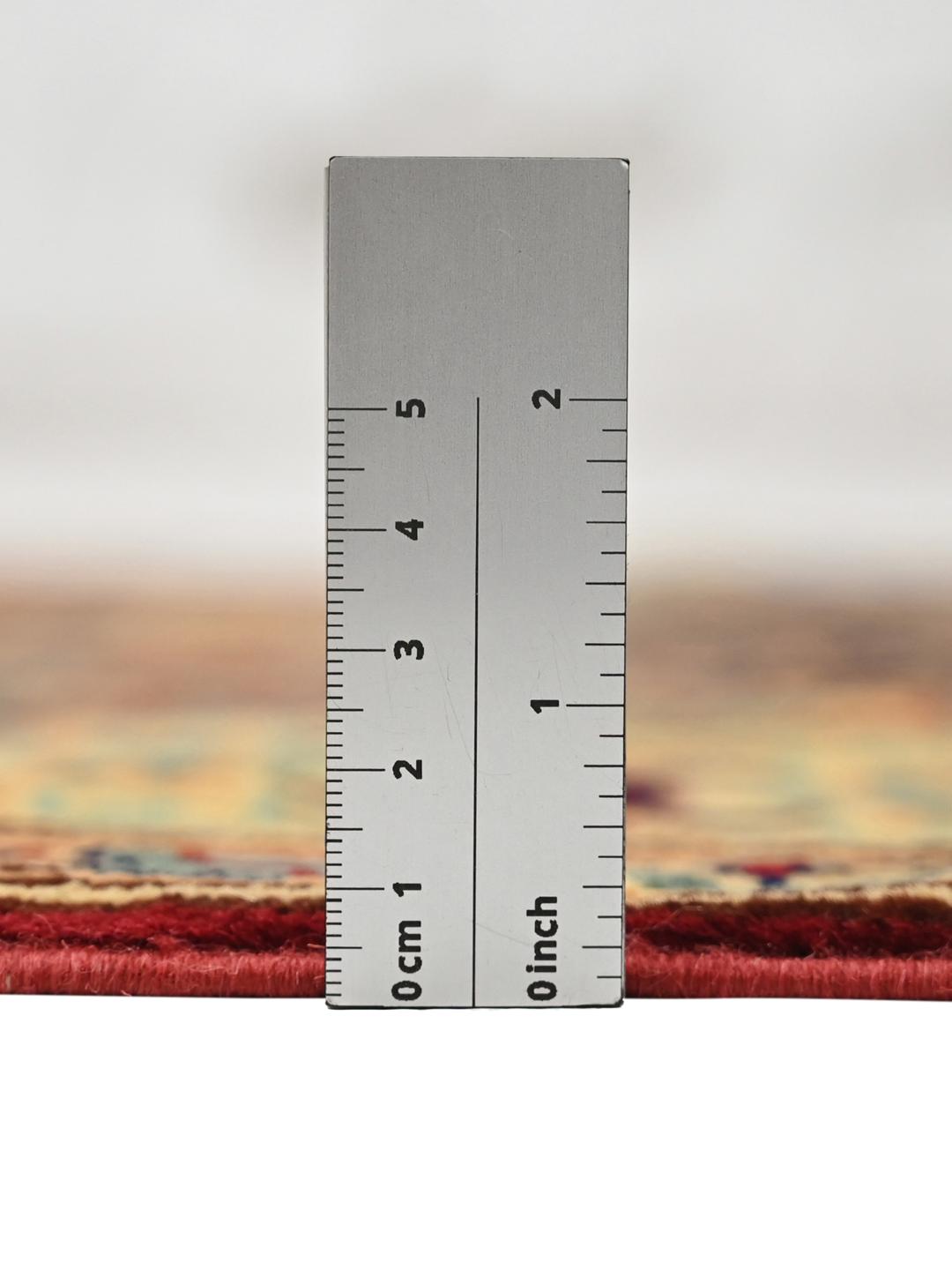 Handmade runner rug from the Middle East in multicolor