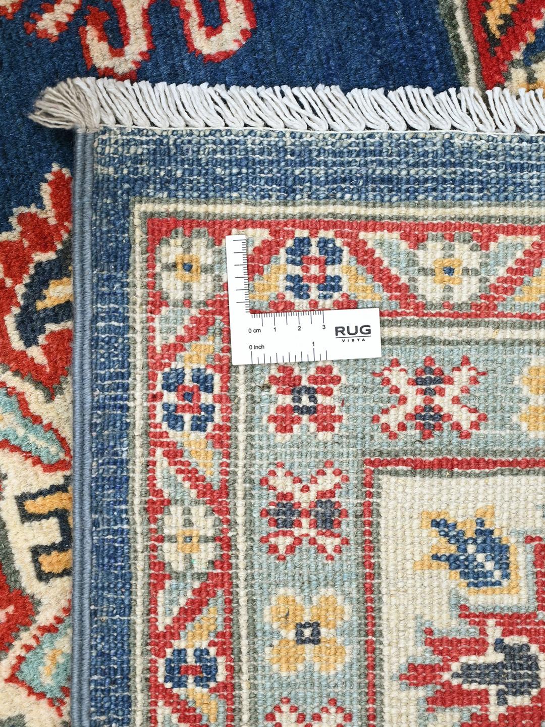 Tapis bleu Kazak Fine afghan