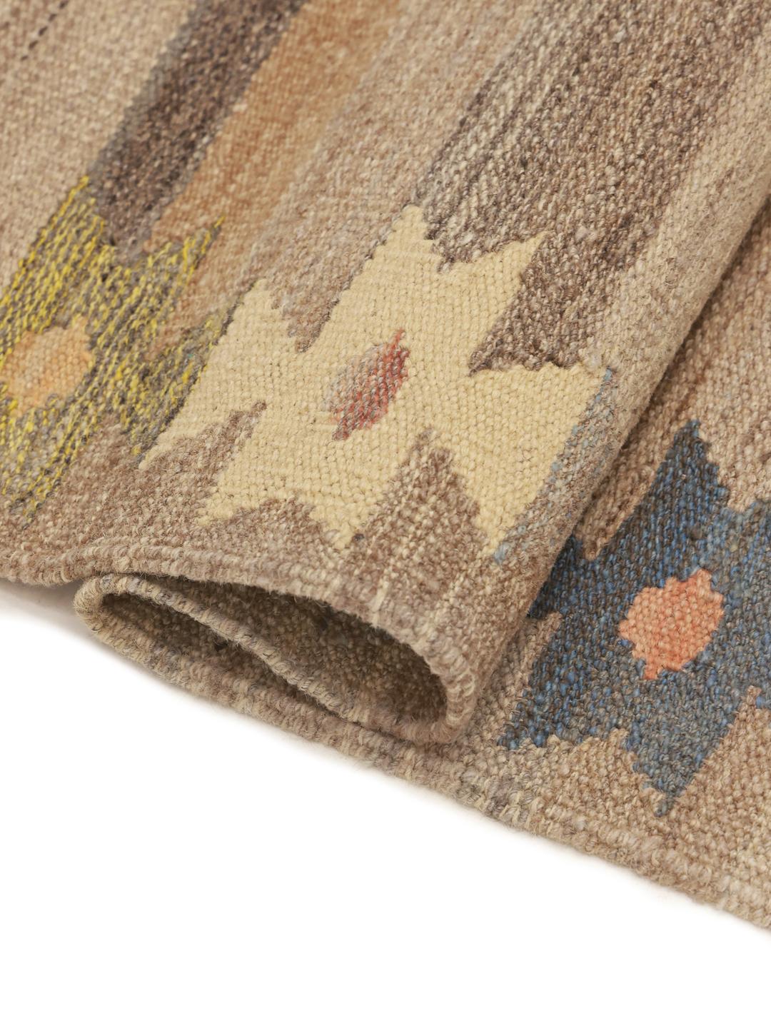 Kelim Modern rug from Afghanistan in beige
