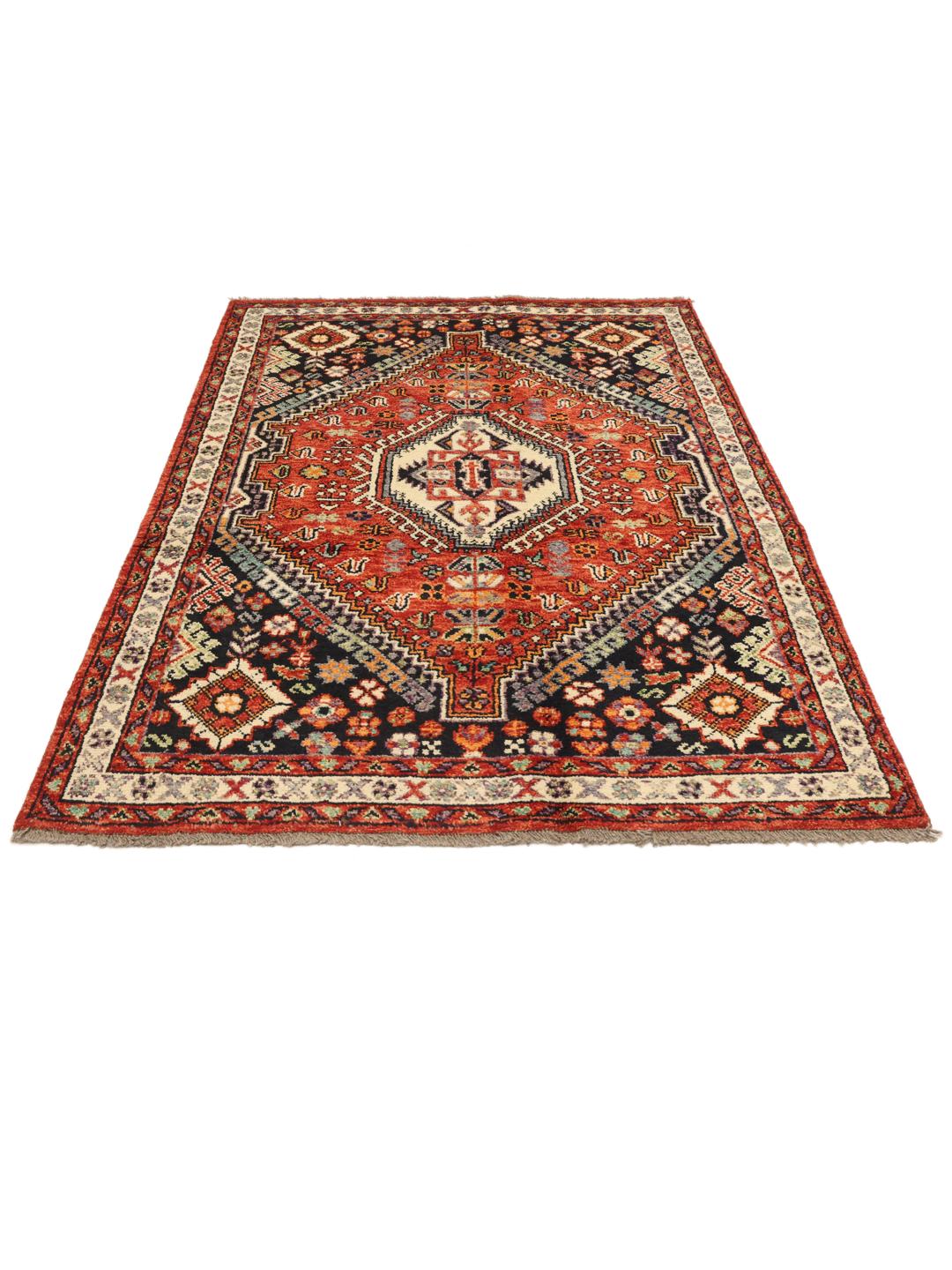 Kazak rug from Afghanistan in red