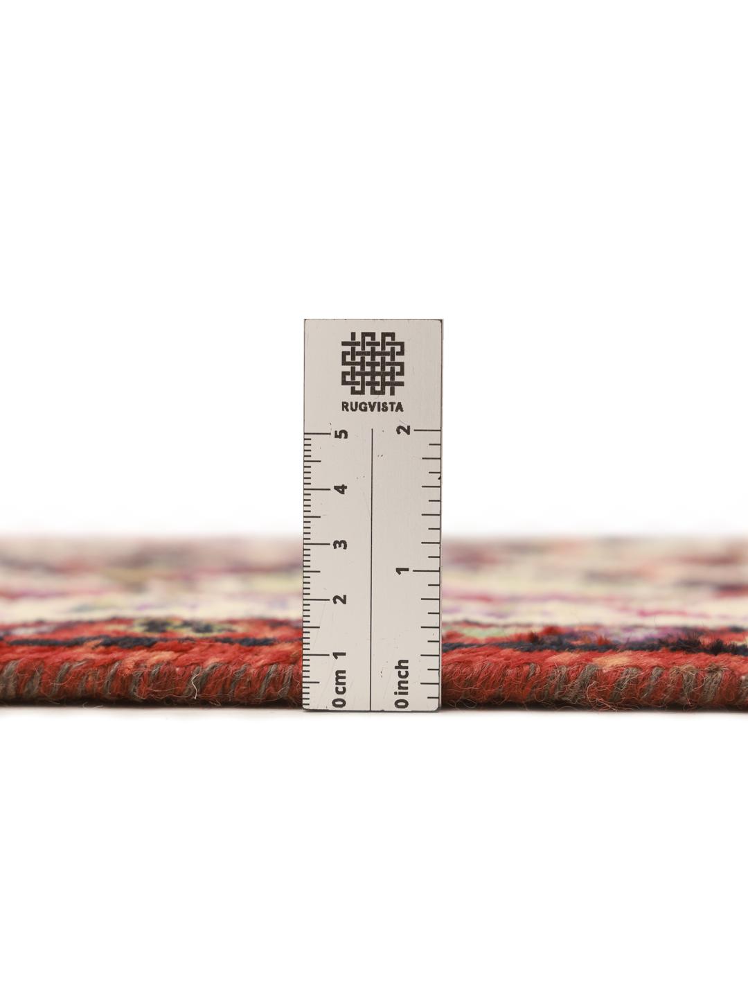 Kazak rug from Afghanistan in red and black