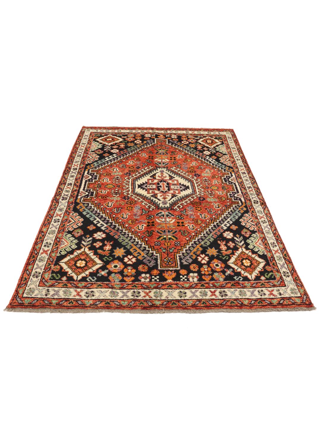 Kazak rug from Afghanistan in multicolour