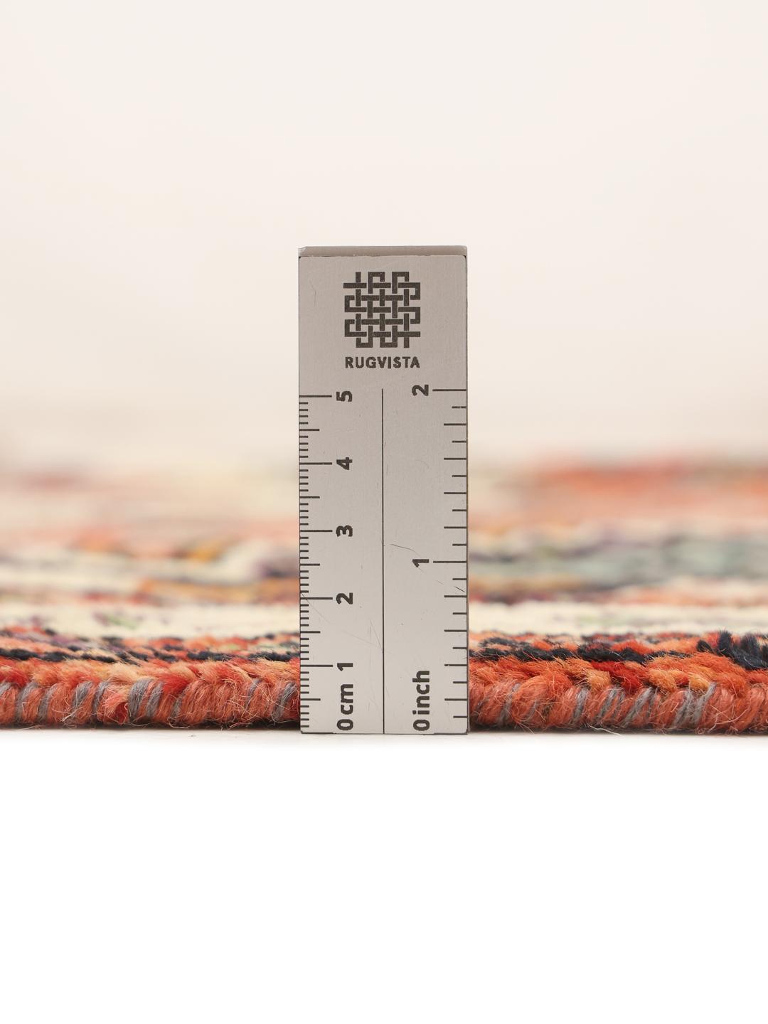 Kazak rug from Afghanistan in multicolour