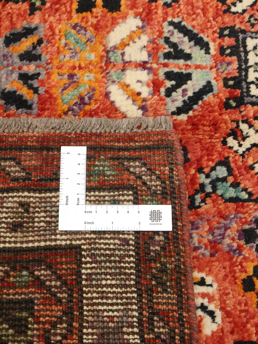 Kazak rug from Afghanistan in multicolour